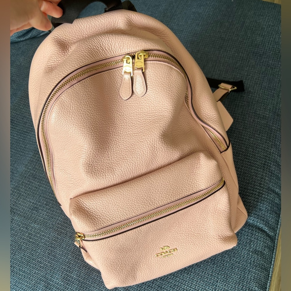 Pink Coach Backpack
